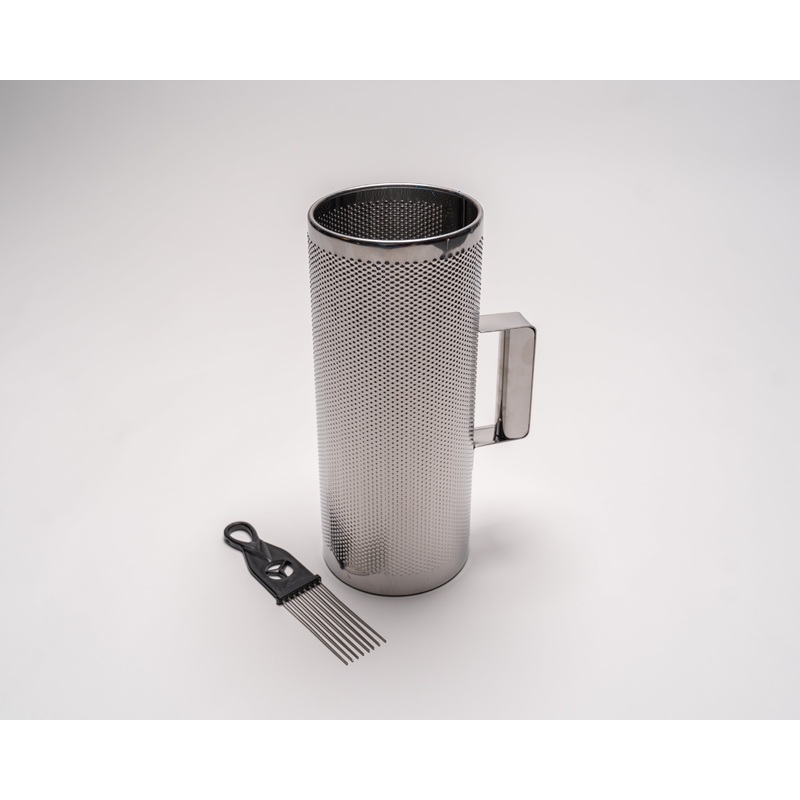 Marea Percussion Steel Guira with Scraper 5 X 12