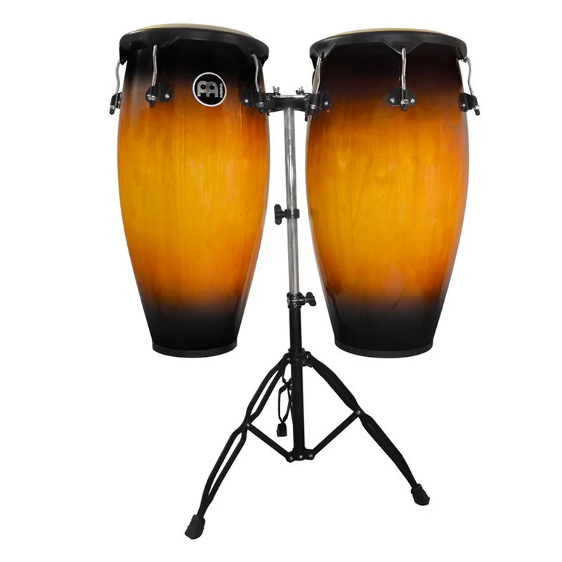 Meinl Conga Set MC82 11 & 12 w/ Tripod Stand – Vintage Sun Burst
