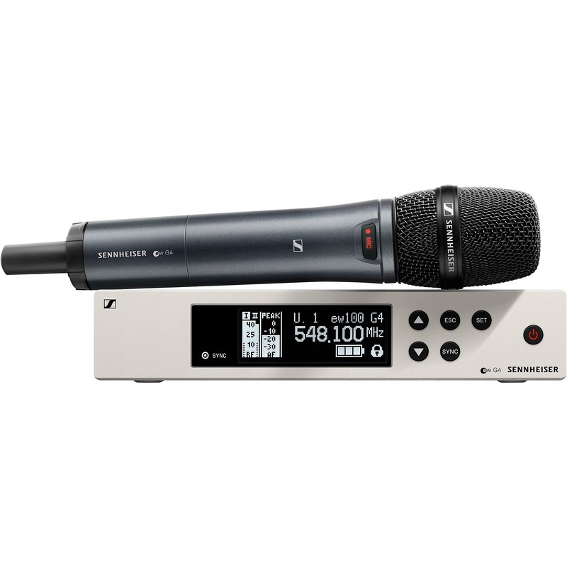 Sennheiser ew 100 G4 Handheld Wireless System with e 835 Capsule