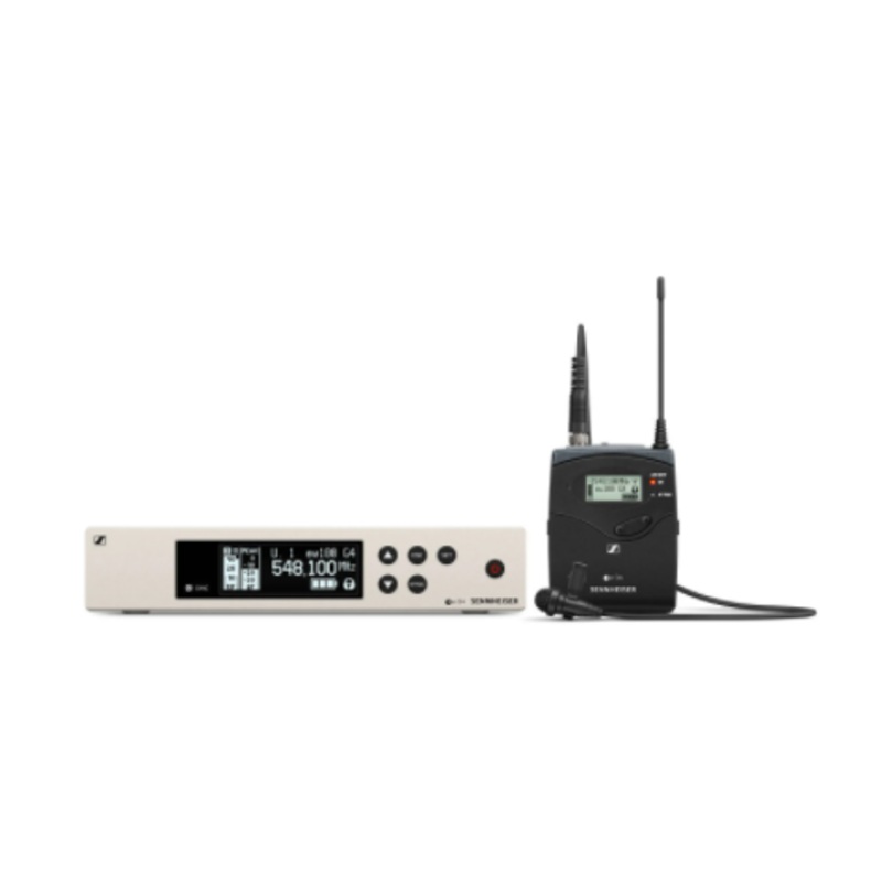 Sennheiser EW 100 G4-ME2-A Wireless Lavalier Microphone Set (Clip On Instrument Mic)