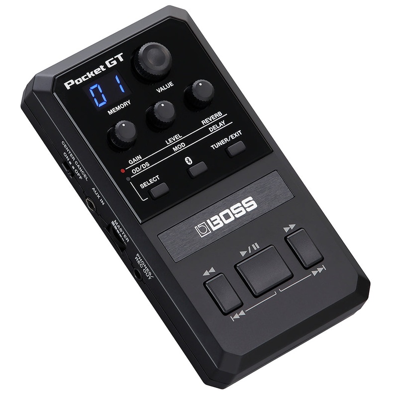 Boss Pocket GT Rechargeable Guitar Amp Modeler