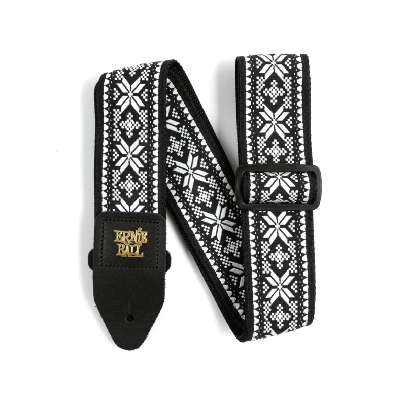 Ernie Ball 2 Polypropylene Guitar/Bass Jacquard Strap – Midnight Blizzard
