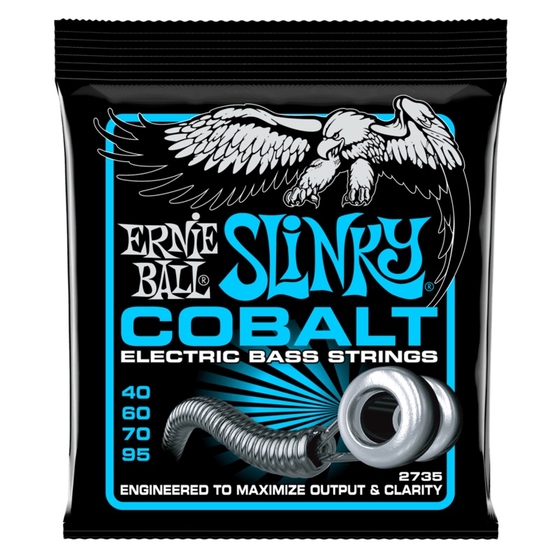 Ernie Ball 2735 Cobalt Extra Slinky Electric Bass Strings