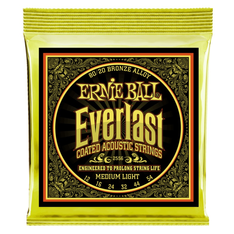 Ernie Ball 80/20 Bronze 12-54 Coated Acoustic Guitar String Set
