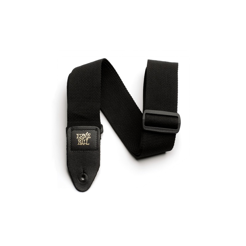 Ernie Ball P04037 Black Polypro Guitar Strap