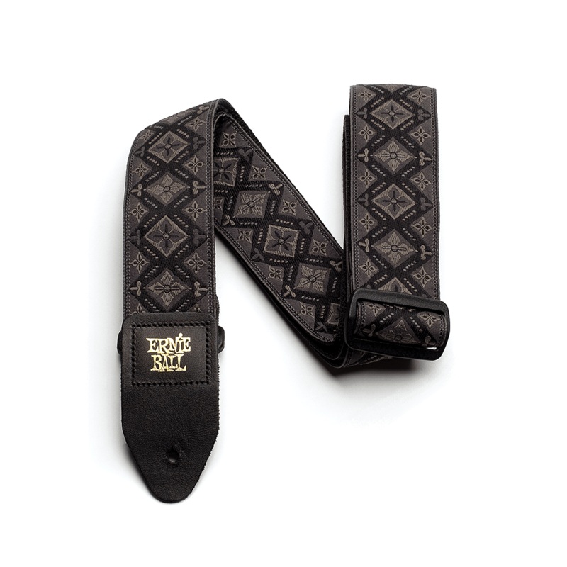 Ernie Ball Regal Black Jacquard Strap