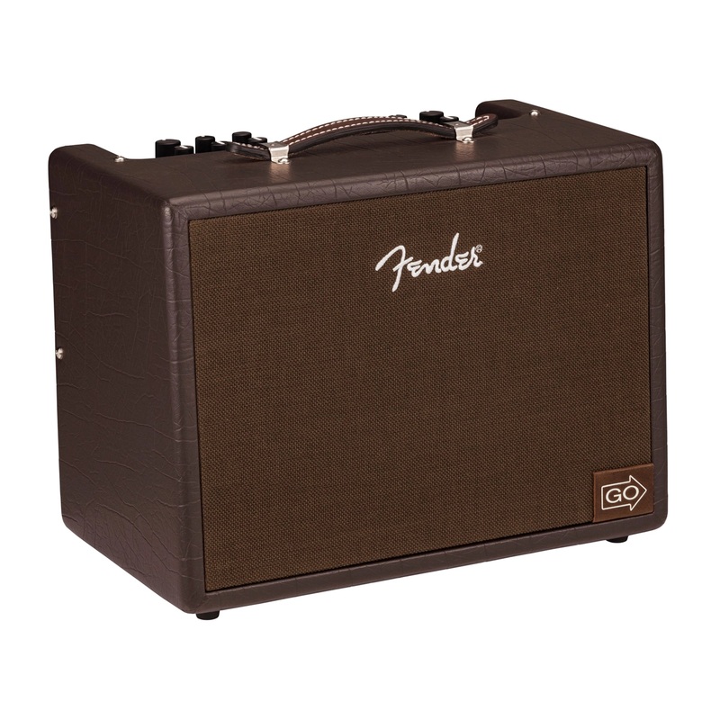 Fender Acoustic Jr GO 100W 1×8 Acoustic Guitar Combo Amplifier Dark Brown Vinyl