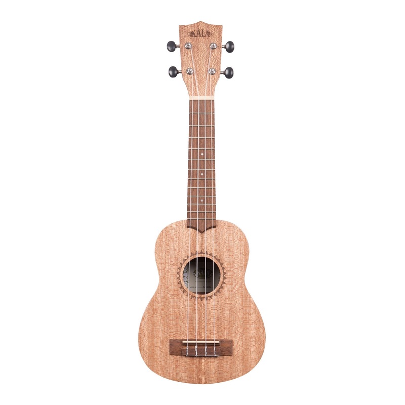 Kala KA-20 Acoustic Soprano Burled Meranti Ukulele – Satin Natural