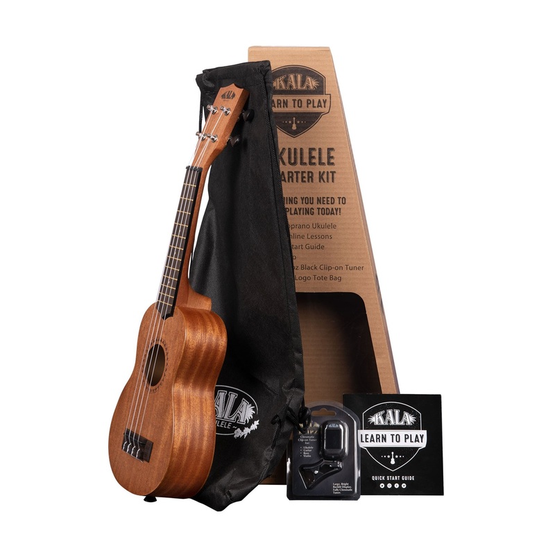 Kala Learn To Play Soprano Ukulele Starter Pack
