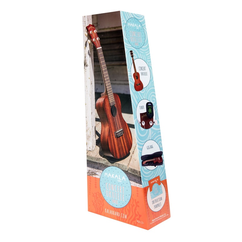 Kala MK-C Makala Classic Concert Ukulele Pack
