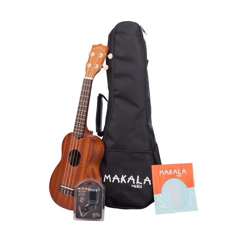 Kala MK-S Makala Classic Soprano Ukulele Pack