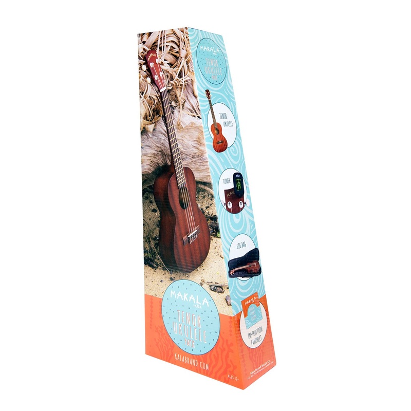 Kala MK-T Makala Classic Tenor Ukulele Pack