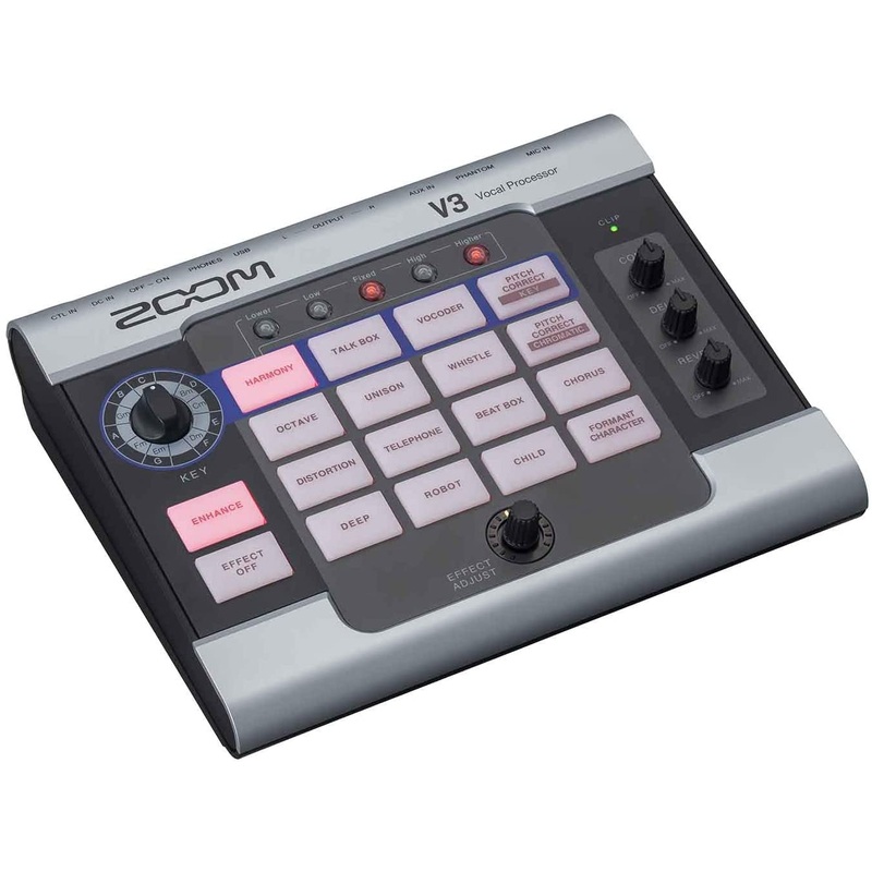 Zoom V3 Multi-effects Vocal Processor