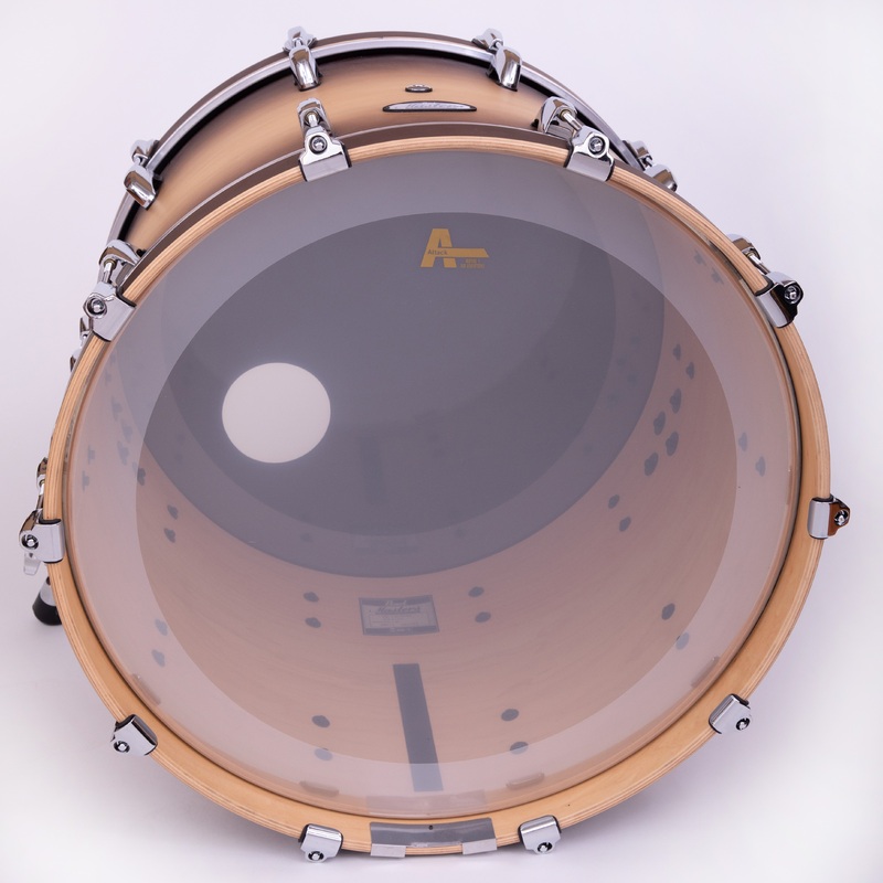 Attack Royal 1 20 1-Ply No Overtone S Film Bass Drumhead – Clear