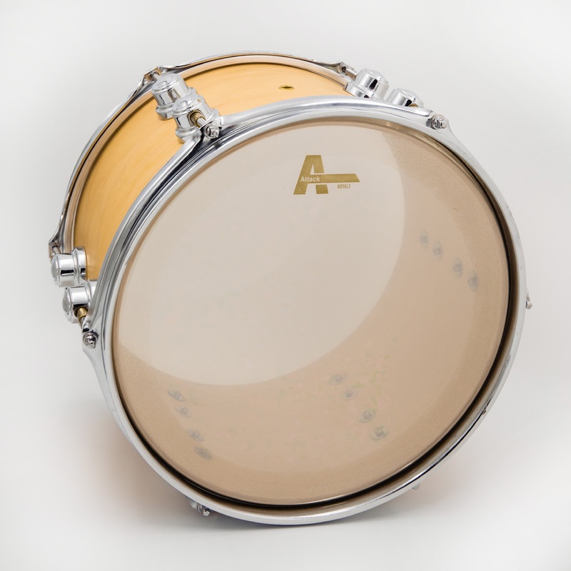 Attack Royal 2 16 2-Ply Medium Clear S Film Drumhead – Clear