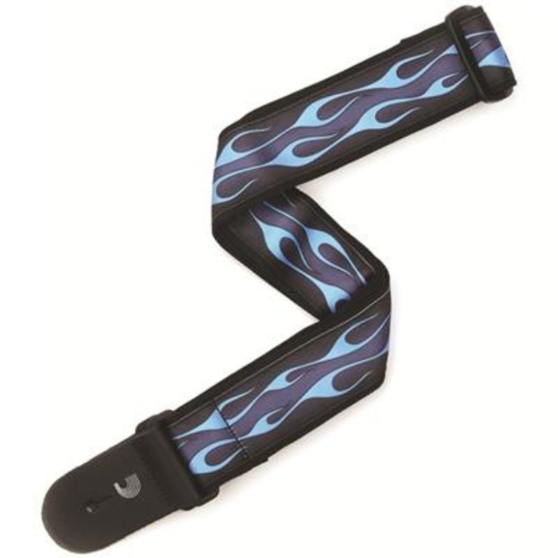 D’Addario 50F10 50mm Hot Rod Flame Guitar Strap