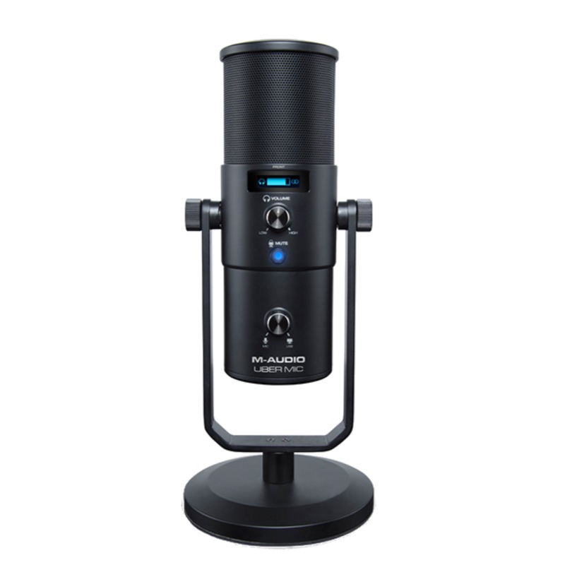 M-Audio Uber Mic USB Microphone with Headphone Output