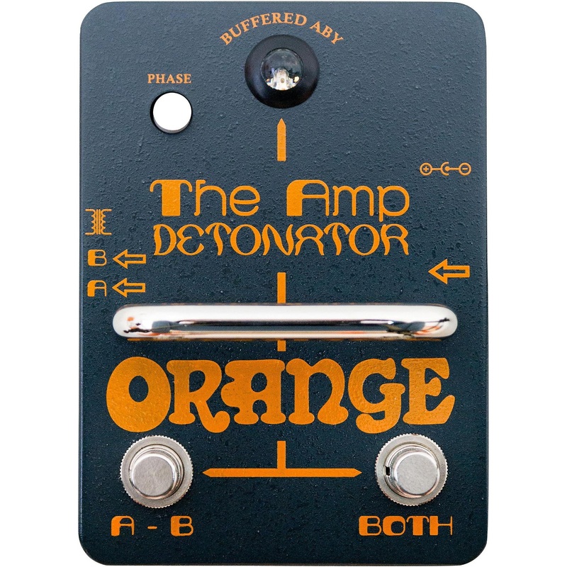 Orange Amplifiers Amp-Detonator ABY Amp Switcher Guitar Pedal – B-Stock