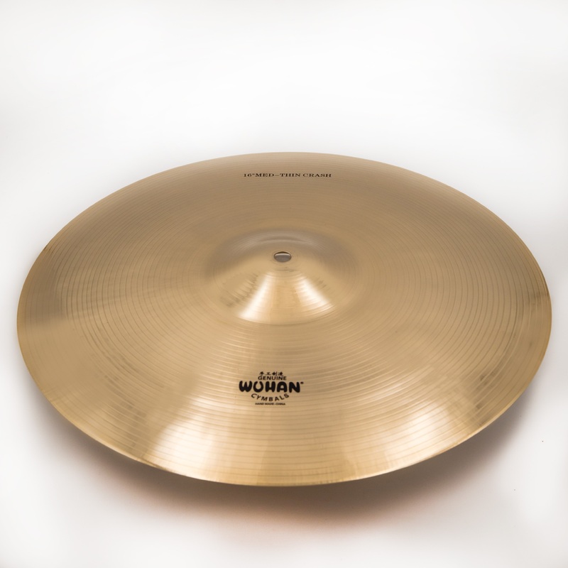 Wuhan 16 B20 Medium Thin Crash Cymbal