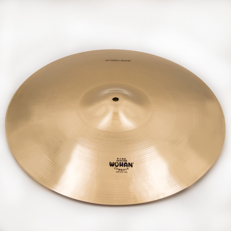 Wuhan 18 B20 Thin Crash Cymbal