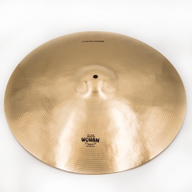 Wuhan 20 Medium Thin Crash Ride Cymbal