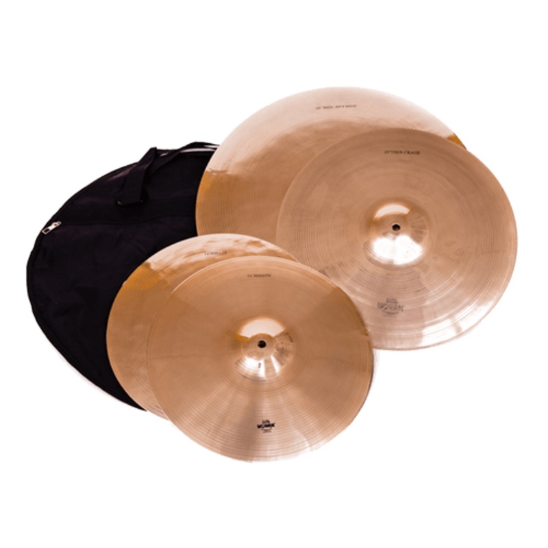Wuhan Western Style B20 Cymbal Set with Included Bag