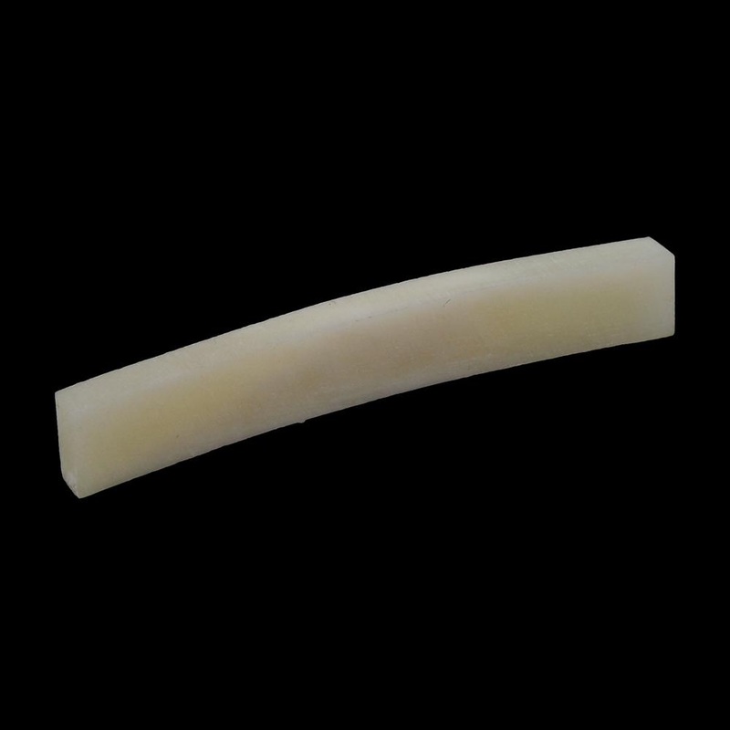 Allparts Radiused Unbleashed Bone Nut Blank For Fender Guitars