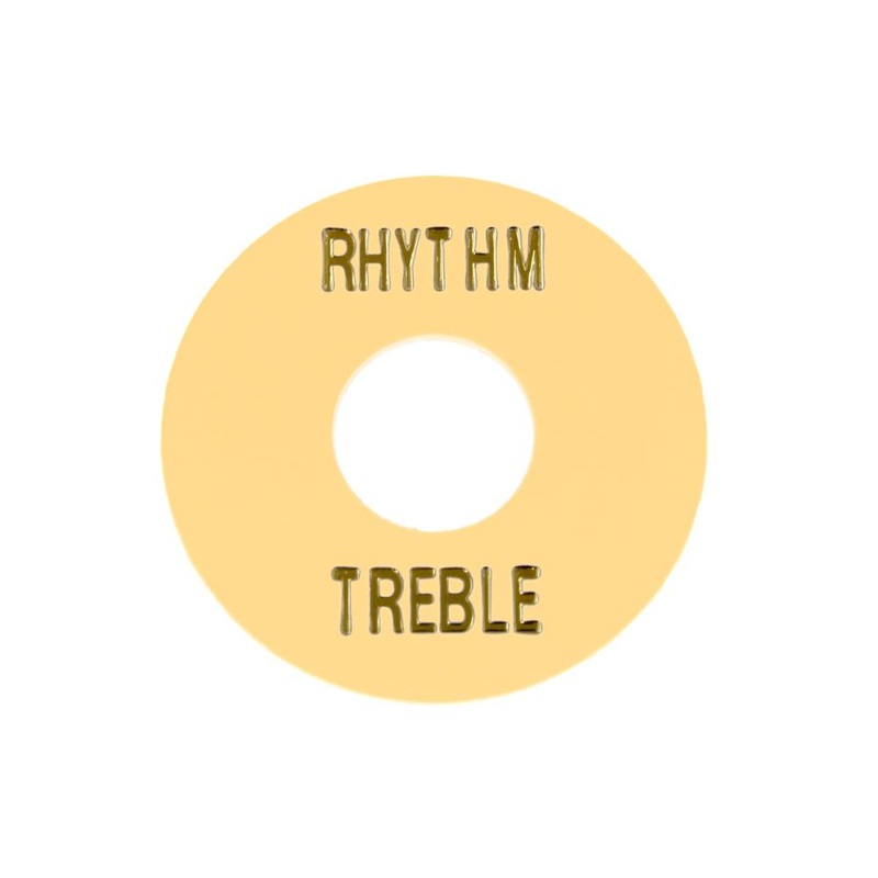 Allparts Rhythm & Treble Switch Ring – Cream Plastic