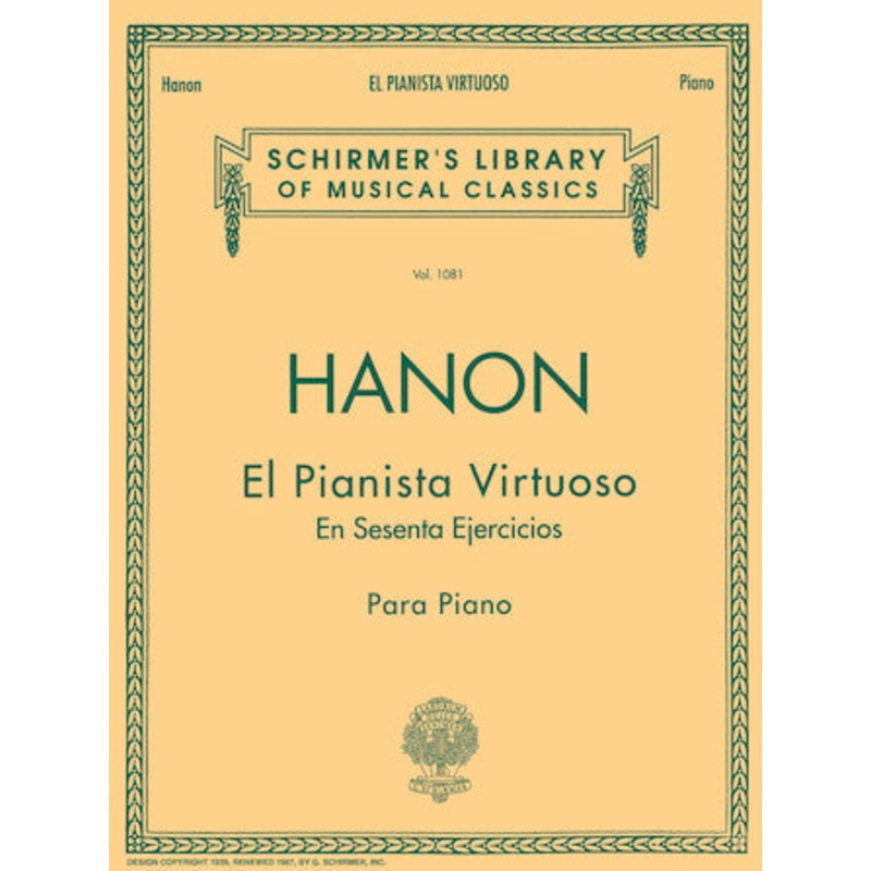 Hanon El Pianista Virtuoso en 60 Ejercicios