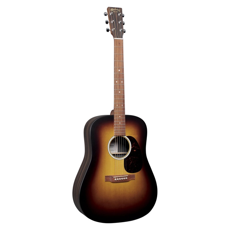 Martin D-X2E Dreadnought Acoustic-Electric Guitar – Sunburst