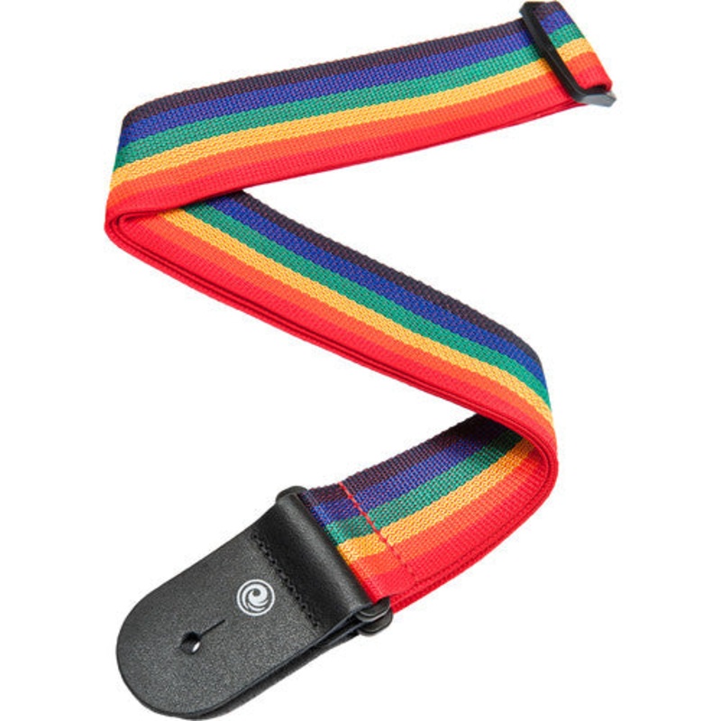 Planet Waves Polypropylene 2 Guitar Strap (Rainbow)