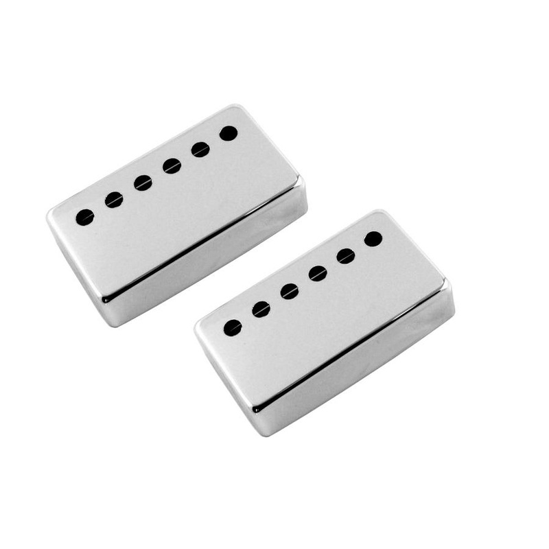 Allparts 53mm Humbucking Pickup Cover Set – Chrome