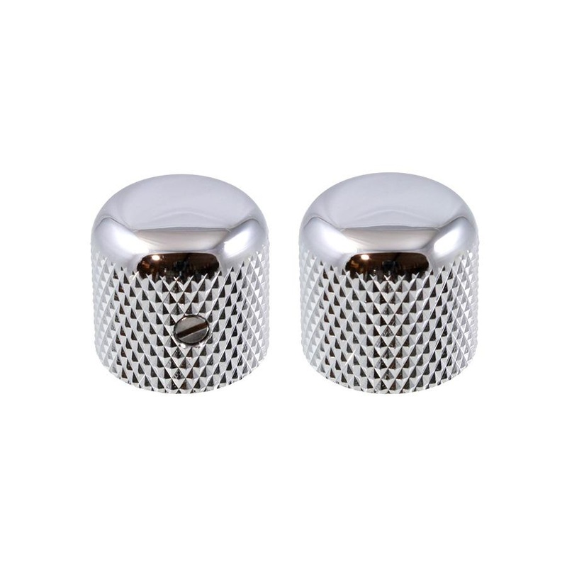 Allparts Dome Knobs – Chrome
