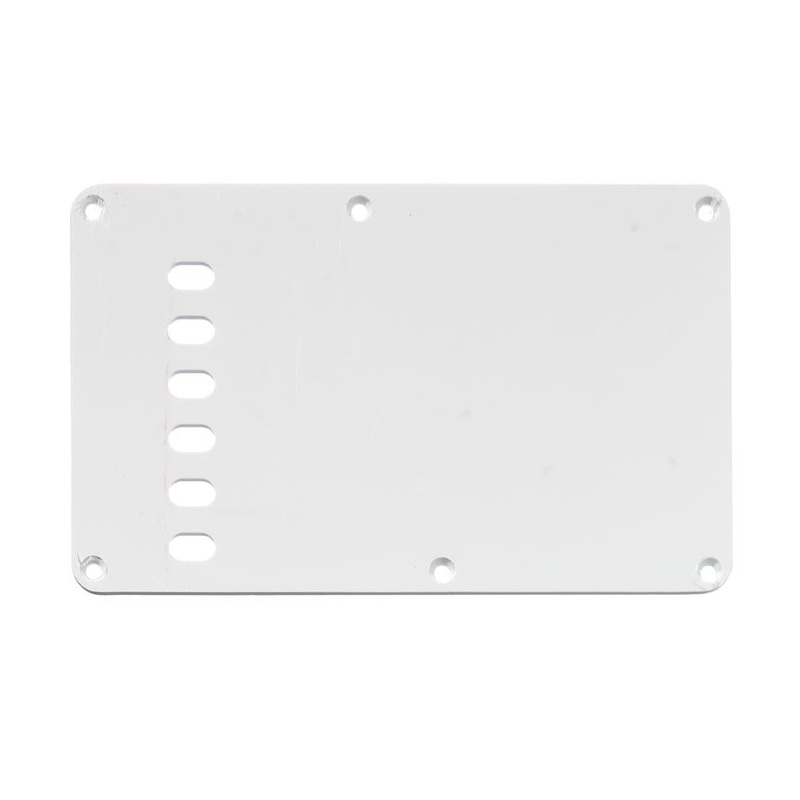 Allparts Tremolo Spring Cover Backplate – White