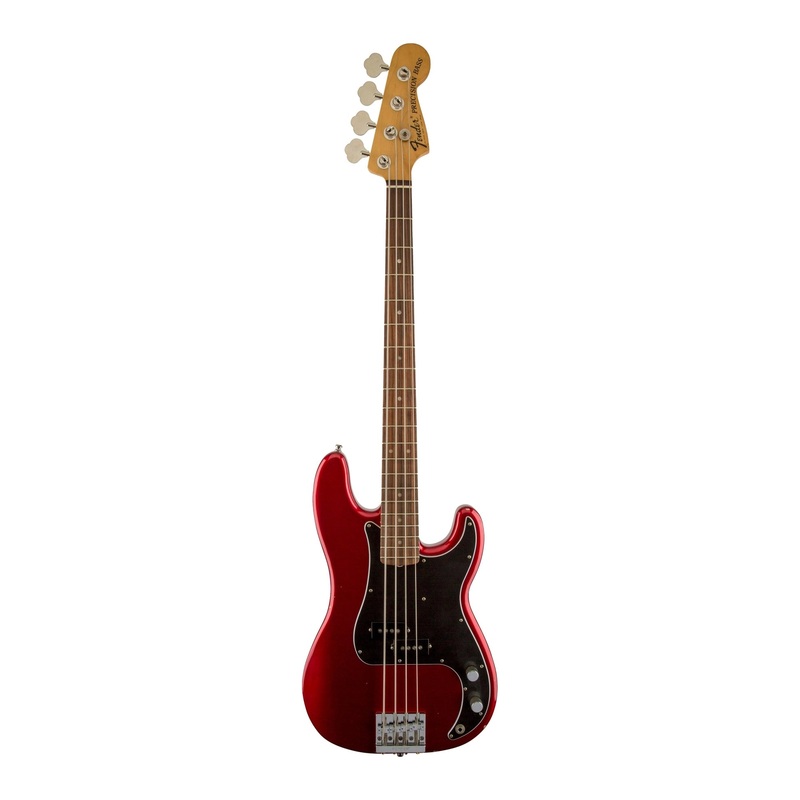 Fender Nate Mendel 4-String Precision Bass – Road Worn Candy Apple Red