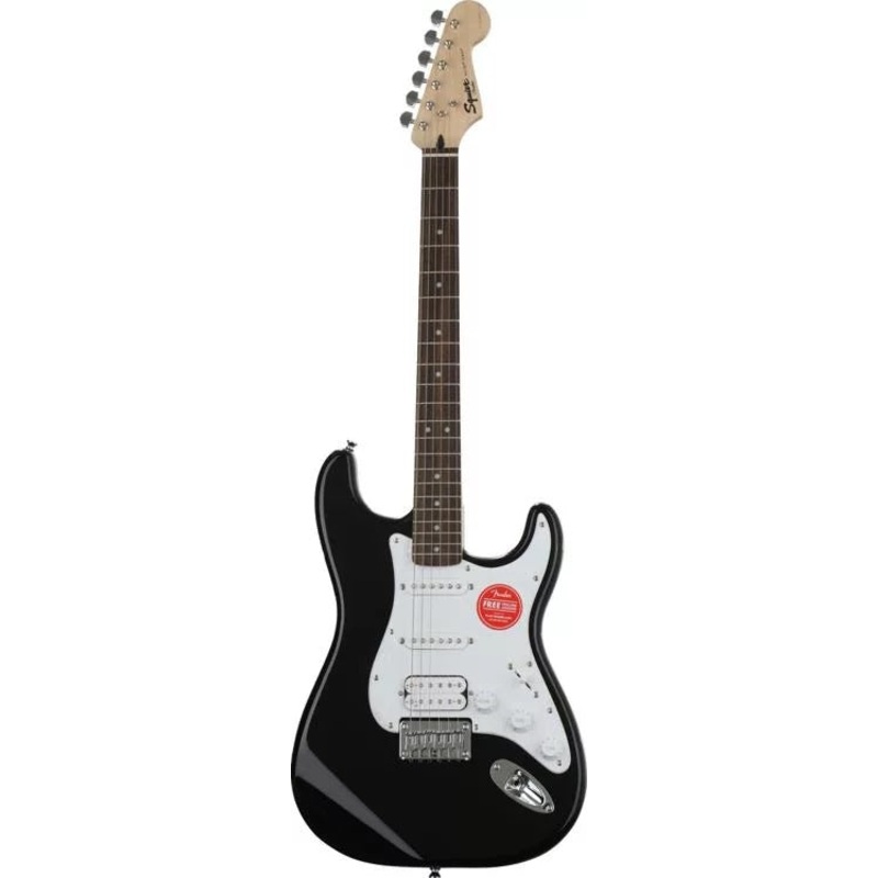Squier Bullet Strat HSS HT – Black with Indian Laurel Fingerboard