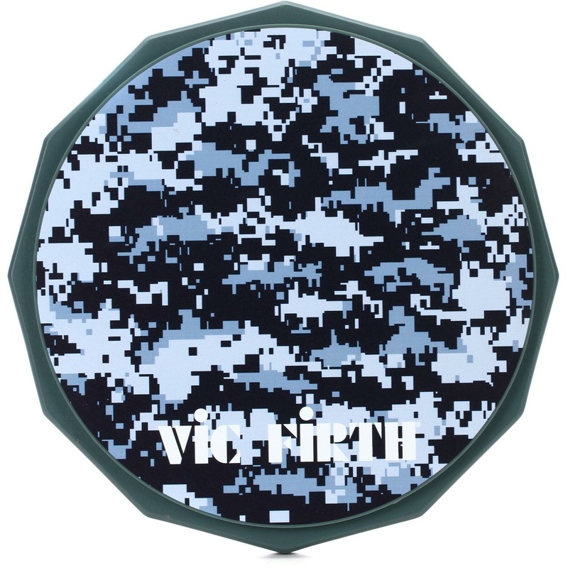 Vic Firth Single Sided 6 Practice Pad – Digital Camo