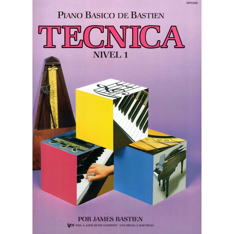 Bastien Piano Basics – Tecnica Nivel 1