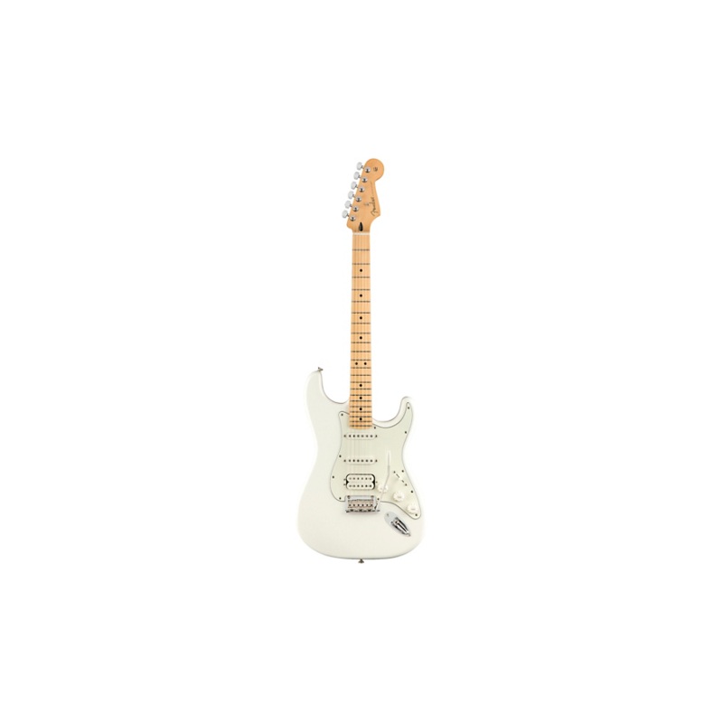Fender Player Stratocaster HSS Maple Fingerboard Electric Guitar Polar White