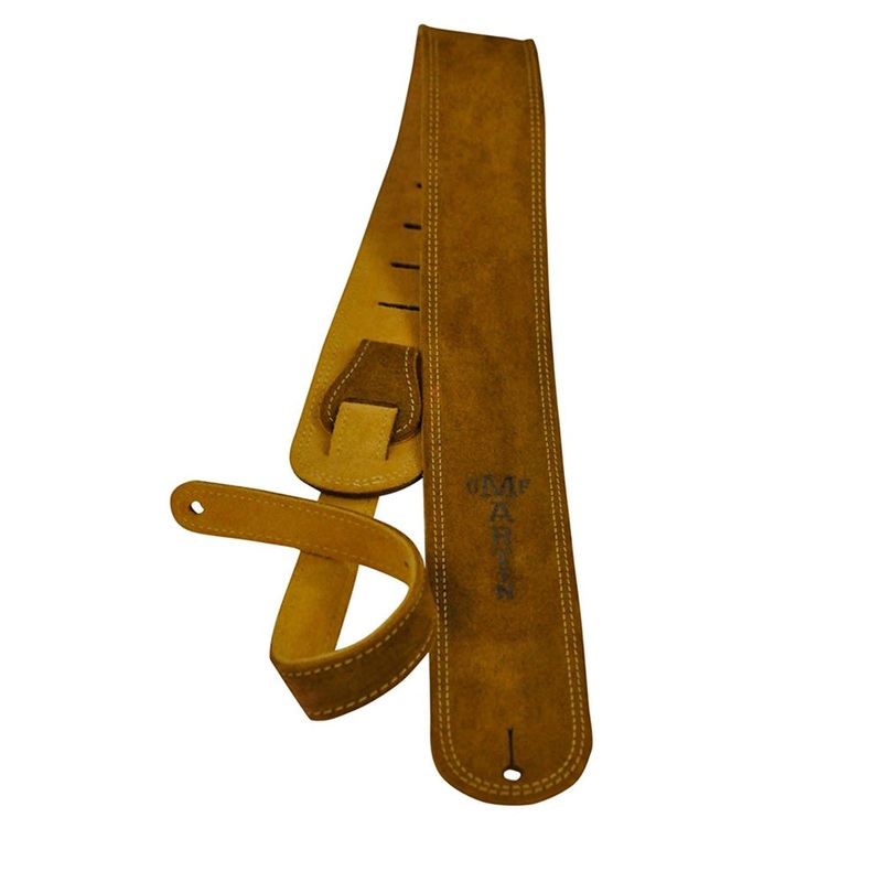 Martin Guitars 18A0027 Distressed Ball Glove Leather Guitar Bass Strap