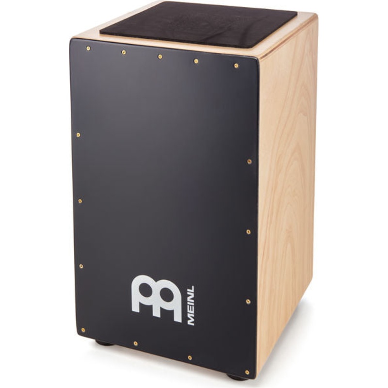 Meinl Percussion CAJ7NT-BK String Cajon, Premium Fiberglass Frontplate