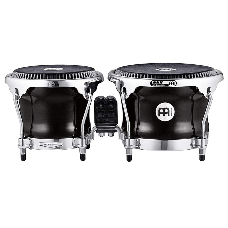 Meinl Percussion Professional Bongos with Fiberglass Shells and Chrome Hardware