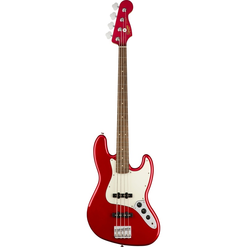 Squier Contemporary Jazz Bass Metallic Red