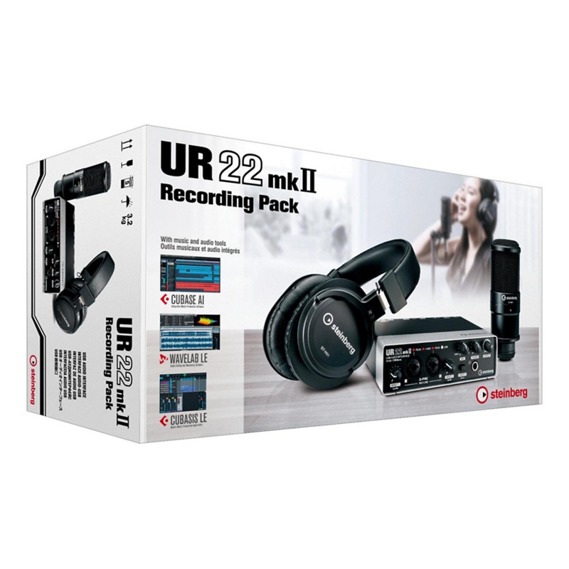 Steinberg UR22 MkII Recording Pack
