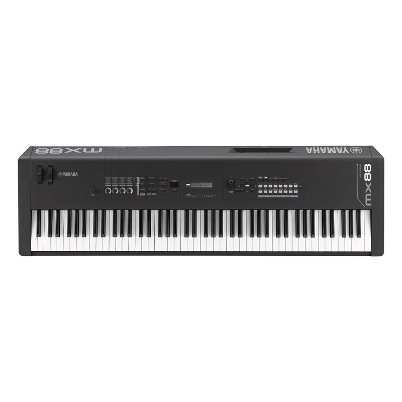 Yamaha MX88 88 Key Music Production Synthesizer – Black