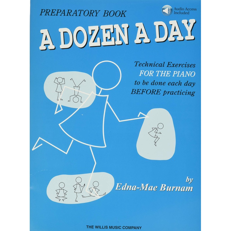 A Dozen A Day Preparatory Book  Book/Audio