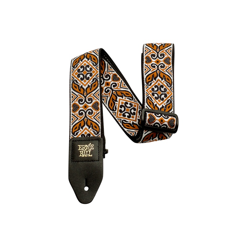 Ernie Ball Jacquard Guitar Strap Tribal Brown