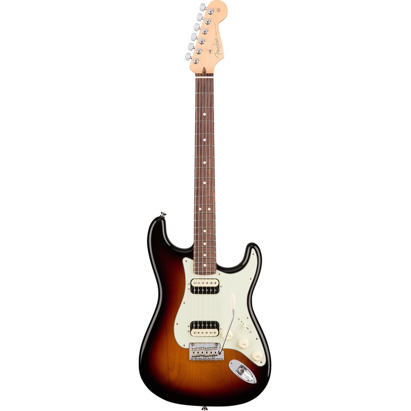 Fender American Professional HH Shawbucker Stratocaster – 3-Color Sunburst with Rosewood Fingerboard