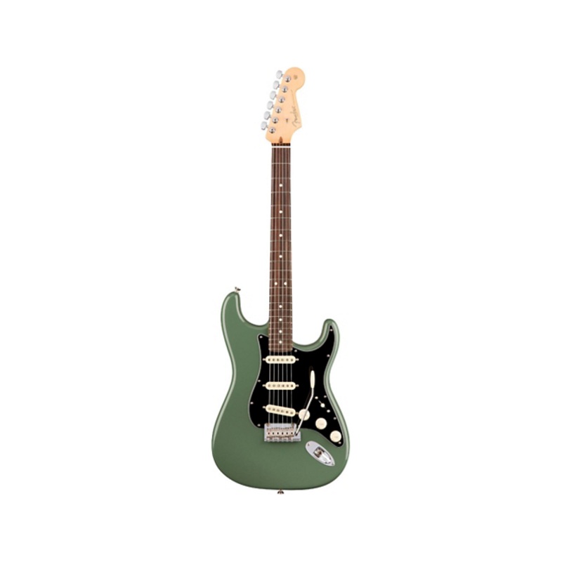 Fender American Professional Stratocaster Rosewood Fingerboard Electric Guitar Antique Olive