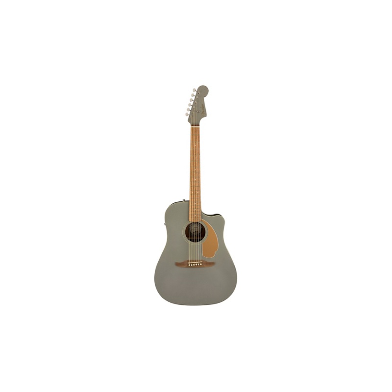 Fender California Redondo Player Acoustic-Electric Guitar Slate Satin